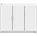 Credenza Bianco 98,5 x 33 x 80 cm Legno ingegnerizzato - Foto miniatura 4