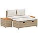 Set di divani da esterno 4 -Seater 4 pcs 55 x 30 x 39 cm - Foto miniatura 1