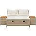 Set di divani da esterno 4 -Seater 4 pcs 55 x 30 x 39 cm - Foto miniatura 8