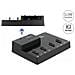 Docking Station M. 2 per 4 x M. 2 NVMe PCIe SSD con funzione di clonazione - Foto miniatura 4