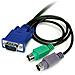 Cavo sottile KVM, PS / 2 3 in 1, 1,8 m - Foto miniatura 2