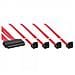cavo sas, sff-8484 maschio / 4x hdd sata l-form 7pin maschio angolato 90°, 0,5m - Foto miniatura 1