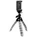 Mini Treppiede Flessibile per Fotocamere Altezza Max 10 cm Grigio C8039279 - Foto miniatura 1