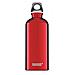 Borraccia Traveller 0,6 l colore rosso in alluminio - Foto miniatura 1