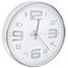 Orologio Da Parete 30 Cm Argento - Foto miniatura 3