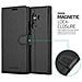 Custodia Compatibile Con Huawei Mate 10 Pro In Nero Carbone - Coperchio Protettiva Con Chiusura Magnetica, Funzione Stand E Tasca Per Le Carte - Foto miniatura 3