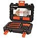 Black + Decker A7232-xj Set Per Forare Ed Avvitare, 0v, Nero, 50 Set Di Pezzi - Foto miniatura 5
