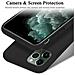Custodia Compatibile Con Apple Iphone 11 Pro Max 6.5 In Liquid Nero - Coperchio Protettivo In Silicone Tpu Flessibile - Foto miniatura 8