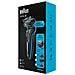 Shaver 50-m4500cs Cordless, Tempo Di Ricarica 1 H, Ioni Di Litio, Numero Di Testine / lame Del Rasoio 3, Nero / menta, Wet & Dry - Foto miniatura 7
