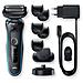 Shaver 50-m4500cs Cordless, Tempo Di Ricarica 1 H, Ioni Di Litio, Numero Di Testine / lame Del Rasoio 3, Nero / menta, Wet & Dry - Foto miniatura 8
