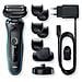 Shaver 50-m4500cs Cordless, Tempo Di Ricarica 1 H, Ioni Di Litio, Numero Di Testine / lame Del Rasoio 3, Nero / menta, Wet & Dry - Foto miniatura 6