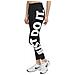 Leggings Da Donna A Vita Alta Just Do It Nero Taglia Xs Codice Cz8534-010 - Foto miniatura 3