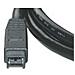 Cable Fire Wire 4 contacts / 9 contacts (B) 2 metres 2m Nero cavo firewire - Foto miniatura 2