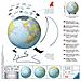 Puzzle 3D 540 pezzi: Globe monocolore unico - Foto miniatura 2