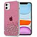 Custodia Compatibile Con Apple Iphone 11 Pro Max In Rosa Con Glitter - Coperchio Protettivo In Silicone Tpu Flessibile Con Glitter Scintillanti - Foto miniatura 1