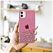 Custodia Compatibile Con Apple Iphone 11 Pro Max In Rosa Con Glitter - Coperchio Protettivo In Silicone Tpu Flessibile Con Glitter Scintillanti - Foto miniatura 7