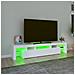Mobile Porta Tv Con Luci Led Bianco 200x36,5x40 Cm - Foto miniatura 4