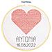 Kit Ricamo Nascita Cuore - Foto miniatura 2