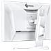 FlexScan EV2740X-WT Monitor PC 68,6 cm (27") 3840 x 2160 Pixel 4K Ultra HD LCD Bianco - Foto miniatura 6