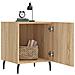 Comodini 2 Pz Rovere Sonoma 40x40x50 Cm In Legno Multistrato - Foto miniatura 3