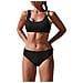 Costume Da Bagno Per Donna Pethuel Set Di 2 Pezzi Yy-0512-20 Nero - Foto miniatura 1