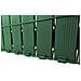 Kit Lamelle Oscuranti In Pvc 4m Cinto H. 150cm Verde - Foto miniatura 5