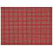 Copripiumino Sacco Piumone Pensieri Delicati 100% Cotone Orsetto Tartan Singolo Rosso - Foto miniatura 4
