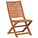 Sedie Da Giardino Pieghevoli 6 Pz 51x66x95 Cm Legno Di Acacia - Foto miniatura 3