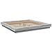 Giroletto Luci Led Grigio Sonoma 200x200 Cm Legno Multistrato - Foto miniatura 3