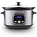 LBNSC3500SB pentola a cottura lenta 3,5 L 200 W Nero, Acciaio inox - Foto miniatura 1