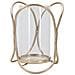 Portacandela Mf349 - Marrone - Metallo - 16x16x21,5 Cm - Foto miniatura 1