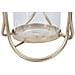 Portacandela Mf349 - Marrone - Metallo - 16x16x21,5 Cm - Foto miniatura 4