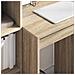Scrivania per computer Rovere Sonoma Truciolare 60 x 50 x 76 cm - Foto miniatura 4