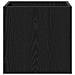 Mobili corridoio  in legno ingegnerizzato nero, Cassetta per piante  40x40x40 cm in legno ingegnerizzato nero - Foto miniatura 8