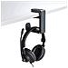 Supporto Per Cuffie Con Morsetto Da Scrivania, Supporto Per Cuffie Rotante A 360° Black - Foto miniatura 3