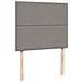 Giroletto a Molle con Materasso Tortora 120x190 cm in Tessuto - Foto miniatura 9