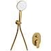 Set Doccia Da Incasso Con Soffione A Pioggia Tinguiririca Oro - Foto miniatura 3
