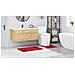 Tappeto da bagno 2 pcs Rosso 50 x 50 cm Polipropilene - Foto miniatura 4