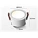 Set Di 2 Faretti Led Da Incasso 10w, Foro 75mm, 4000k, Antiriflesso - Foto miniatura 2
