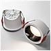 Set Di 2 Faretti Led Da Incasso 10w, Foro 75mm, 4000k, Antiriflesso - Foto miniatura 3