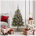 Albero di Natale artificiale pieghevole con coni Verde 120 cm - Foto miniatura 2