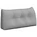 Cuscino per Schiena Grigio Nuvola 100 x 24 x 50 cm Tessuto - Foto miniatura 1