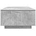Tavolino da salotto con cassetto Grigio cemento 95 x 55 x 31 cm - Foto miniatura 7