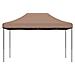 Tenda Party Marrone 292 x 440 x 315 cm Tessuto Oxford - Foto miniatura 3