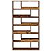 Divisorio Stanza Legno Antico 100x33x187,5 cm in Truciolato - Foto miniatura 4
