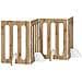 Recinto pieghevole per animali 4 pcs Rovere Artigianale - Foto miniatura 1