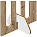 Recinto pieghevole per animali 4 pcs Rovere Artigianale - Foto miniatura 7