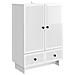 Credenza Bianco Lucido 66 x 34,5 x 95 cm Legno ingegnerizzato - Foto miniatura 1