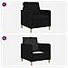 Divano con Storage Nero 72 x 78 x 87 cm Poliestere - Foto miniatura 8