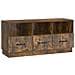 Mobile TV Rovere Fumo 102 x 34,5 x 47 cm Legno ingegnerizzato - Foto miniatura 1